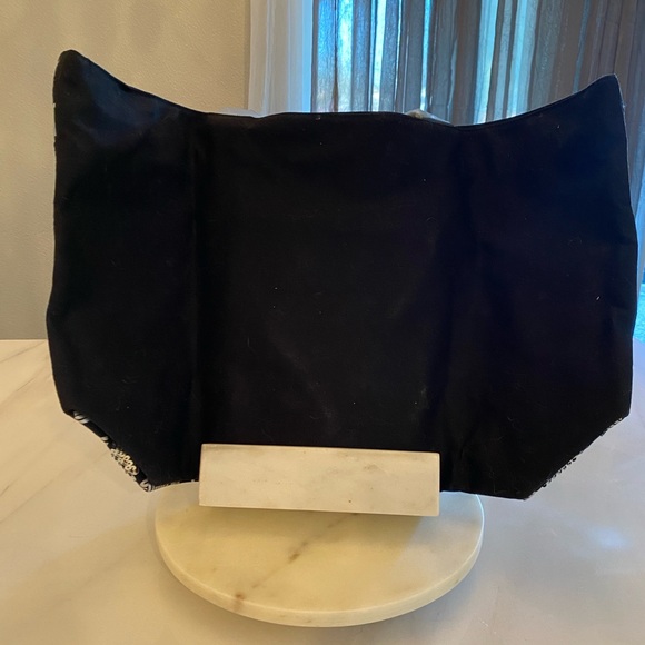 Victoria's Secret Silver Sequin Tote Bag - Picture 3 of 3